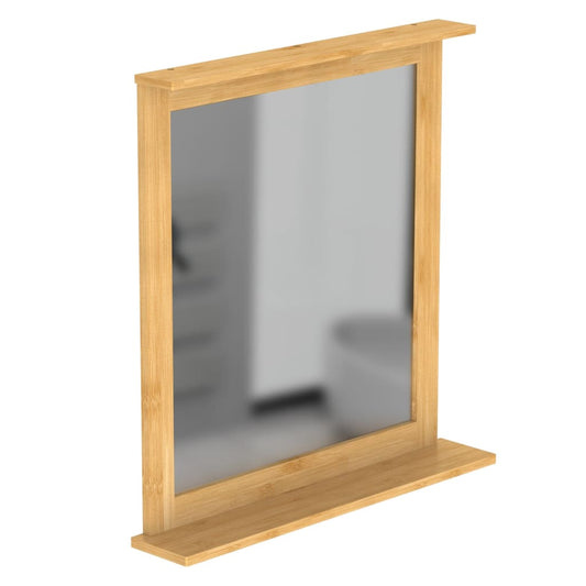 eisl-mirror-with-bamboo-frame-67x11x70-cm At Willow and Wine