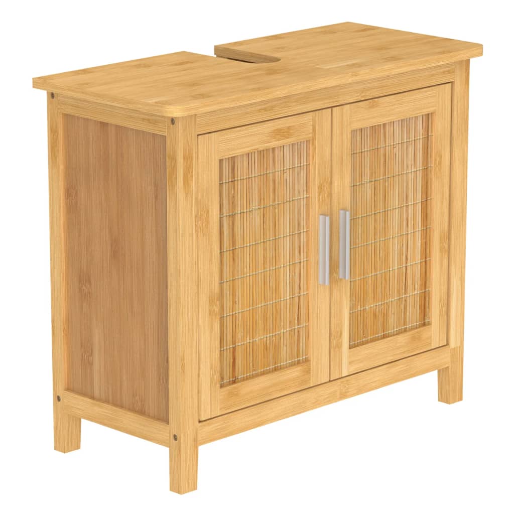 eisl-bathroom-base-cabinet-bamboo-67x28x60-cm At Willow and Wine