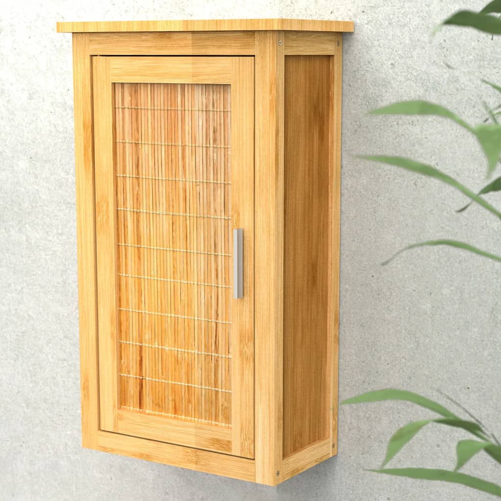 eisl-high-cabinet-with-door-bamboo-40x20x70-cm At Willow and Wine