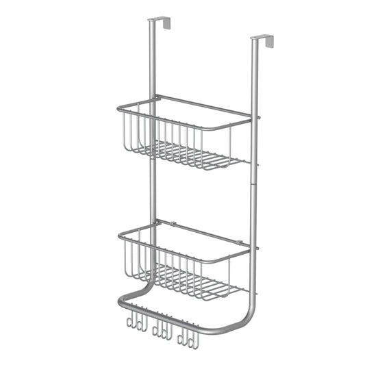 eisl-wall-mounted-shelf-matt-silver-30-5x13x62-cm At Willow and Wine