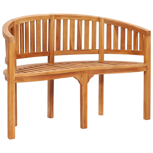 banana-bench-120-cm-solid-teak-wood At Willow and Wine