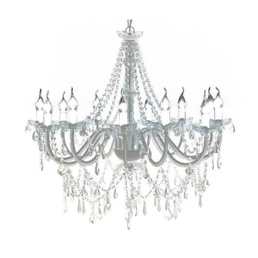 vidaXL Chandelier with 1600 Crystals at Willow and Wine!