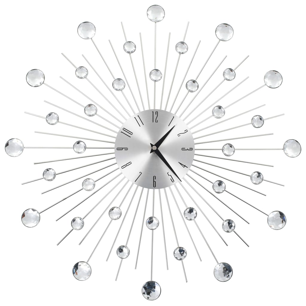 vidaXL Wall Clock with Quartz Movement Modern Design 50 cm