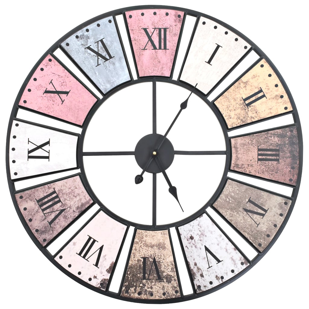 vidaXL Vintage Wall Clock with Quartz Movement 60 cm XXL at Willow and Wine!