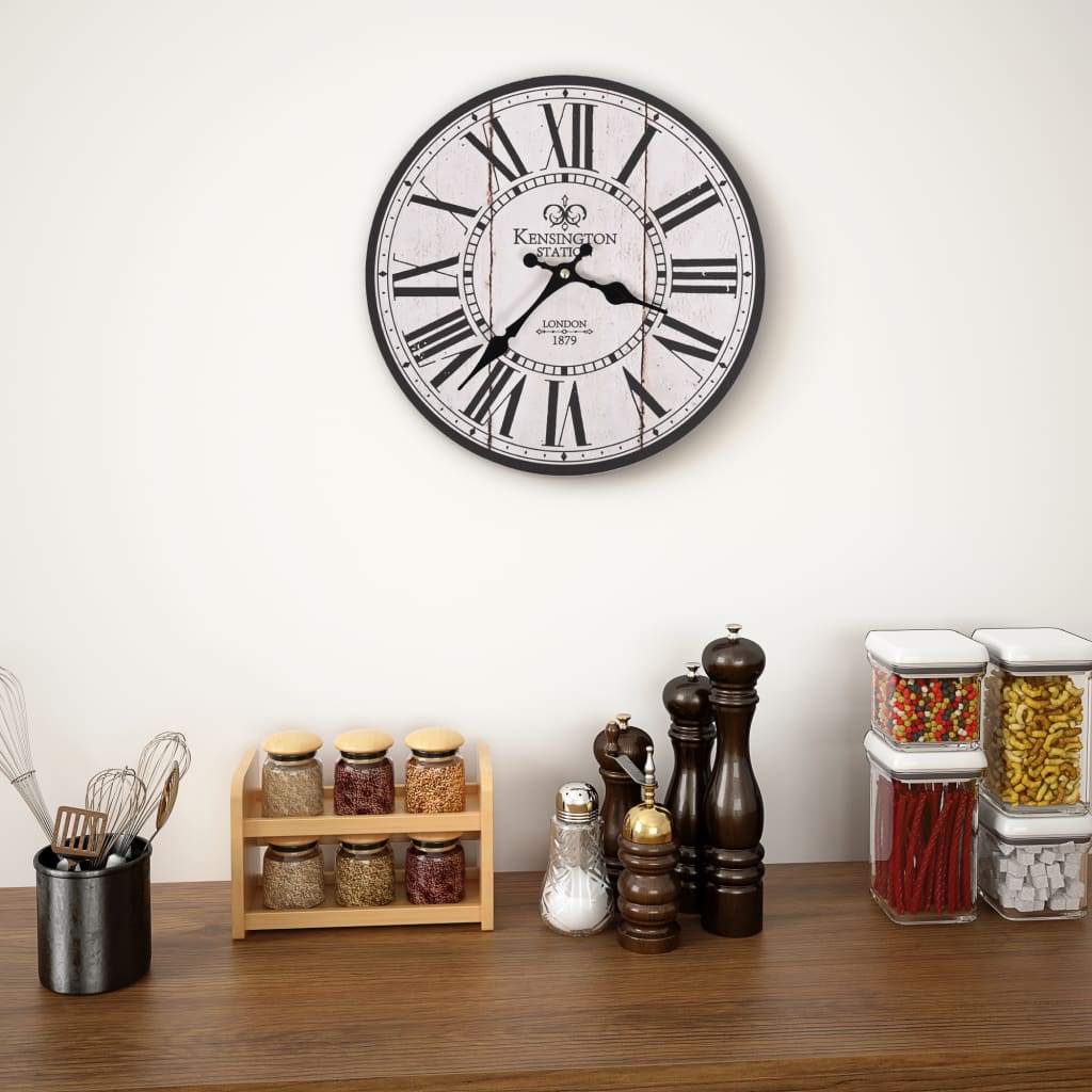 vidaXL Vintage Wall Clock Colourful 60 cm