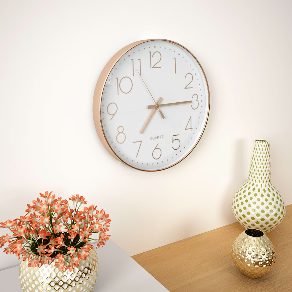 wall-clock-30-cm-rose-gold-917438 At Willow and Wine