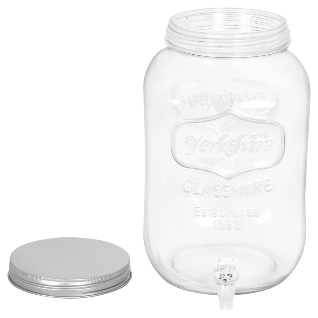 beverage-dispensers-2-pcs-8050-ml-glass At Willow and Wine