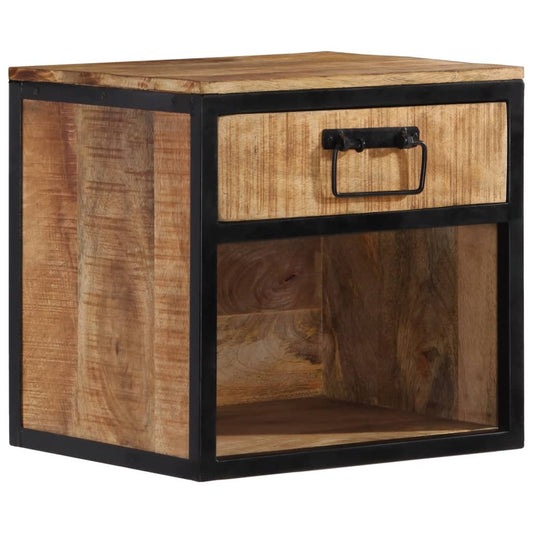 vidaXL Bedside Cabinet 40x35x40 cm Solid Wood Mango at Willow and Wine!