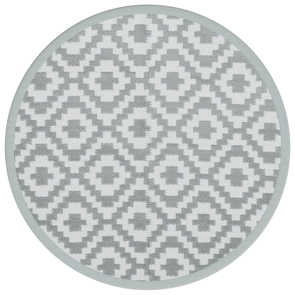 outdoor-carpet-grey-o120-cm-pp-930300 At Willoe and Wine!