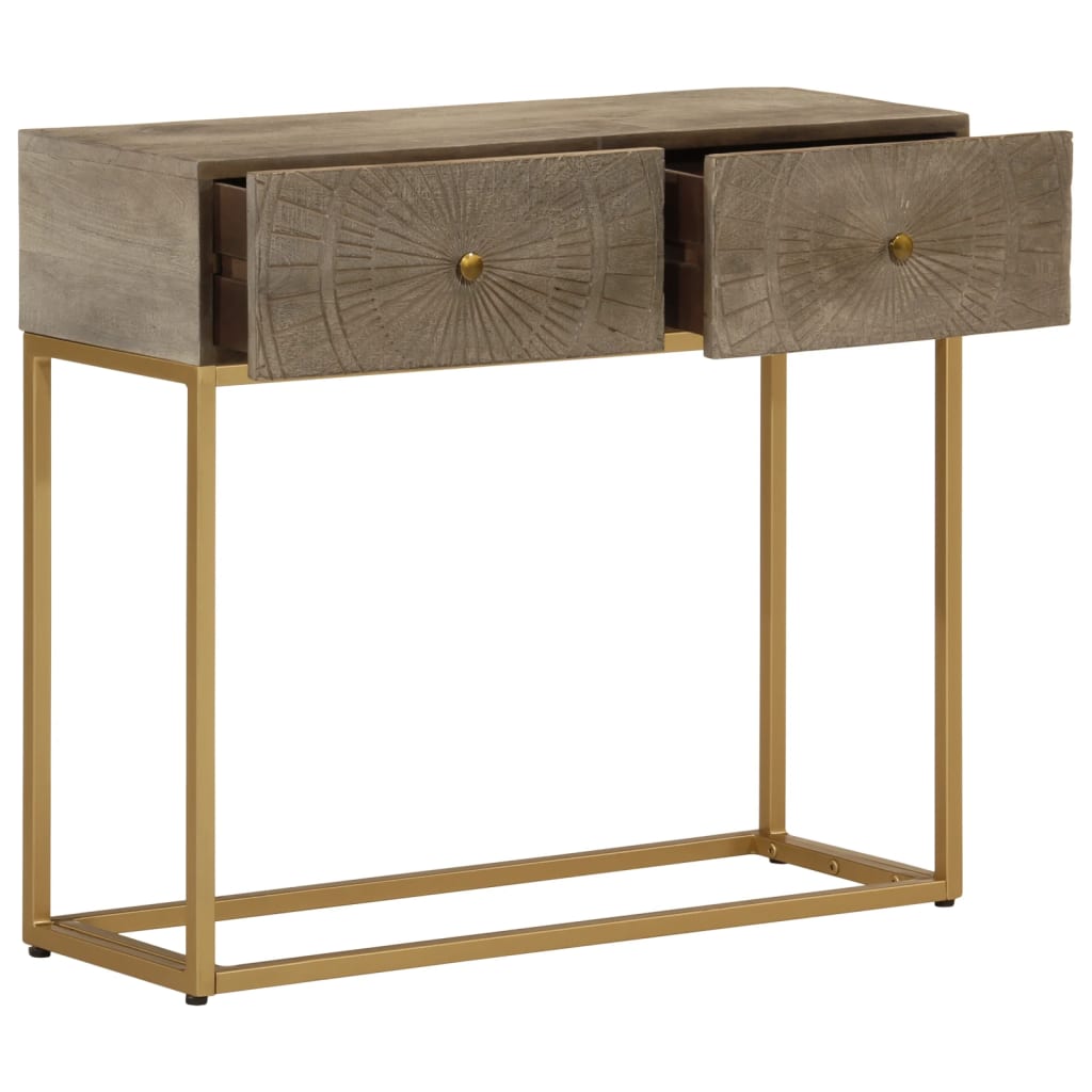 console-table-90x30x76-cm-solid-wood-mango-and-iron-2 At Willow and Wine