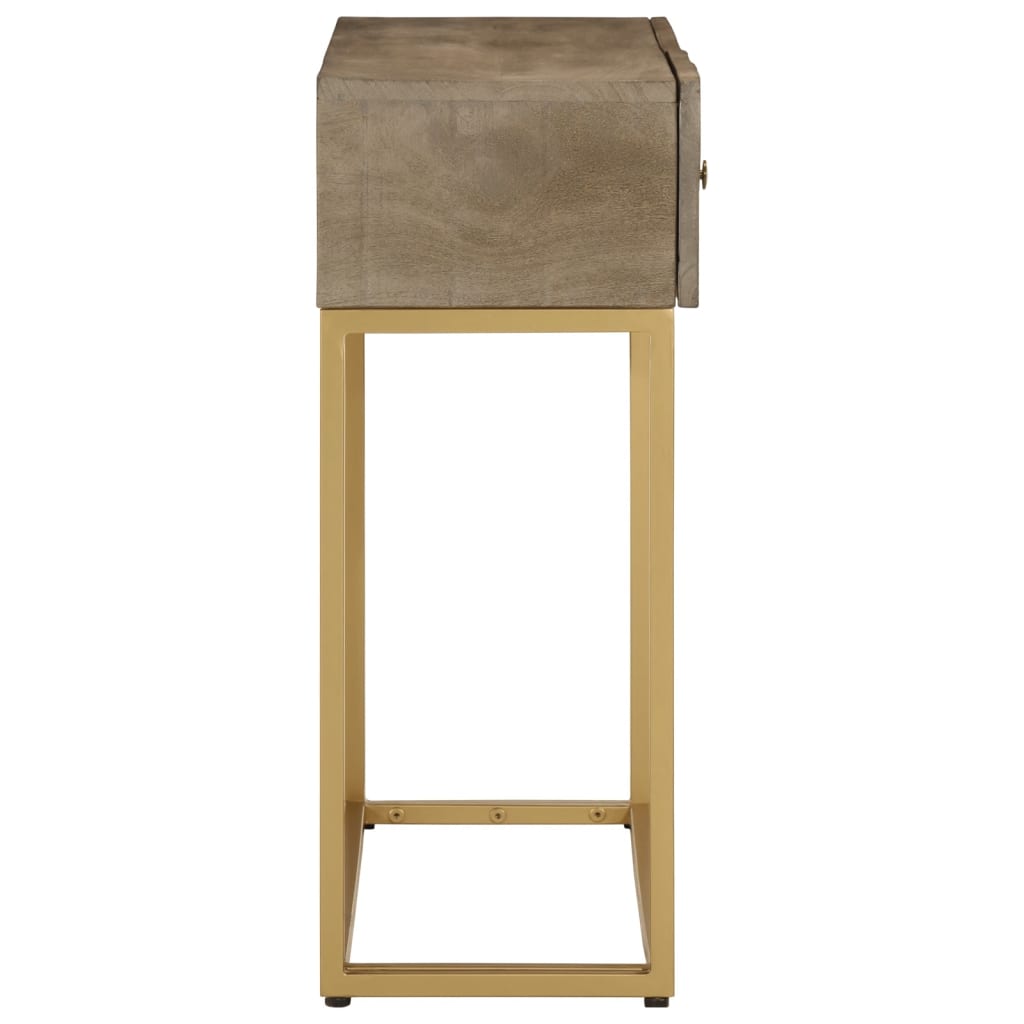 console-table-90x30x76-cm-solid-wood-mango-and-iron-2 At Willow and Wine