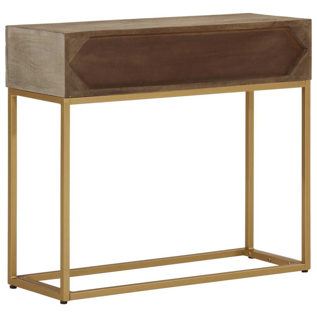 console-table-90x30x76-cm-solid-wood-mango-and-iron-2 At Willow and Wine