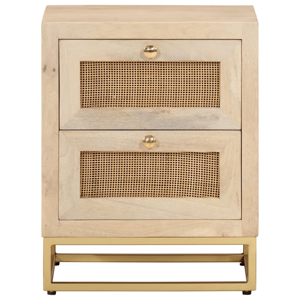 bedside-cabinet-40x30x50-cm-solid-wood-mango-and-iron-2 At Willow and Wine