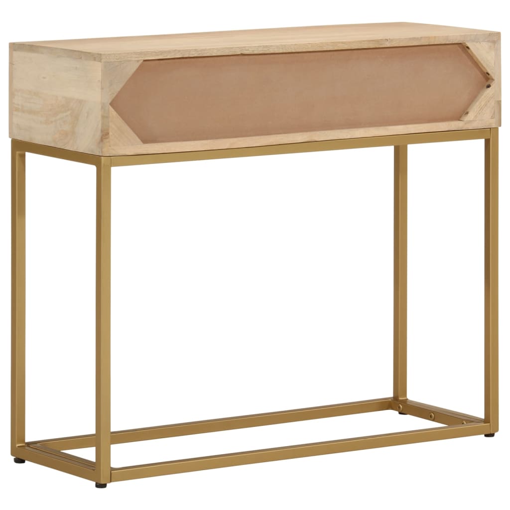 console-table-90x30x76-cm-solid-wood-mango-and-iron-1 At Willow and Wine