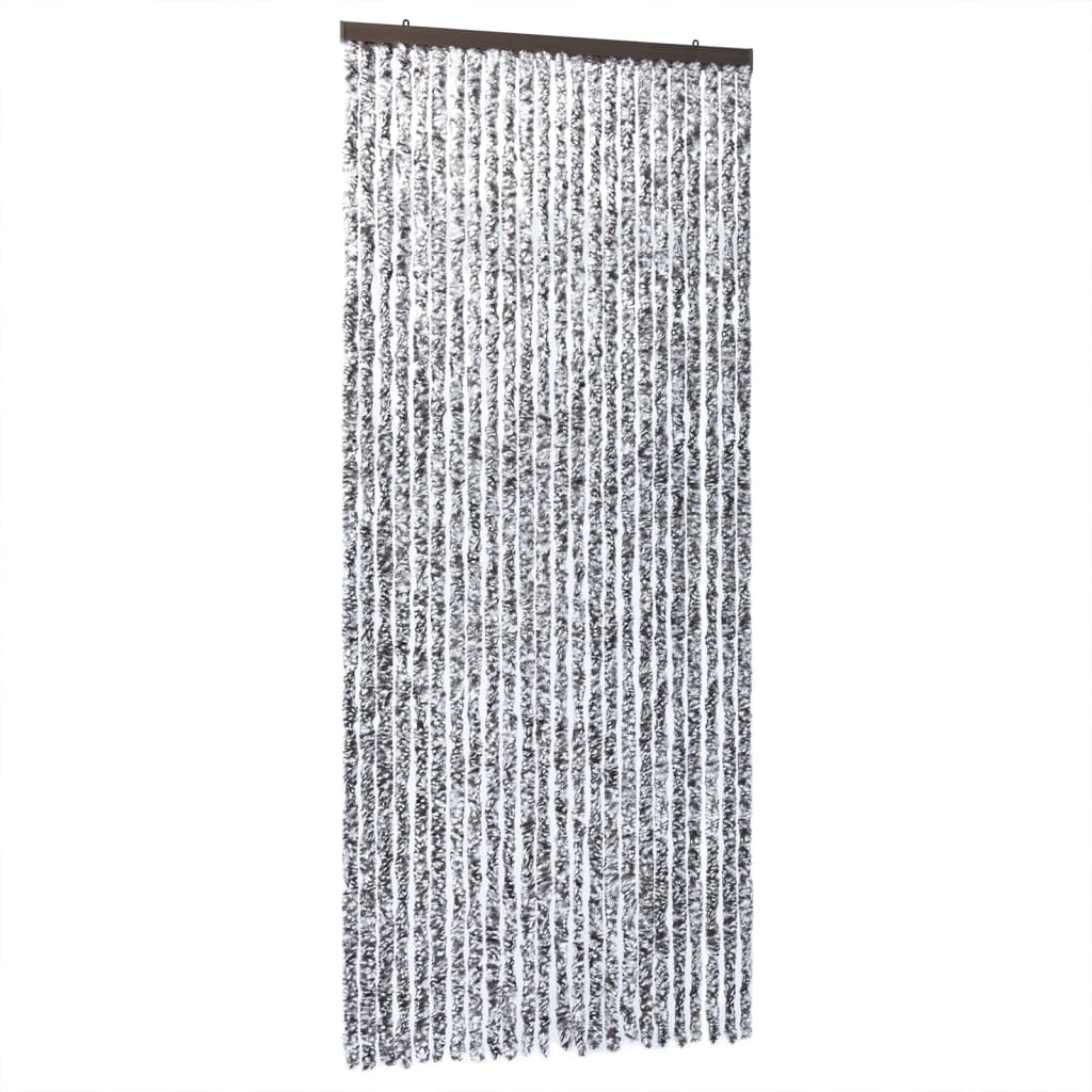 fly-curtain-brown-and-beige-100x230-cm-chenille At Willow and Wine