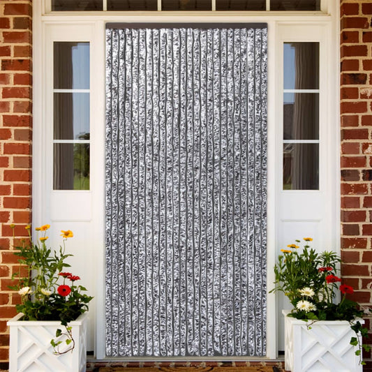 fly-curtain-brown-and-beige-100x230-cm-chenille At Willow and Wine