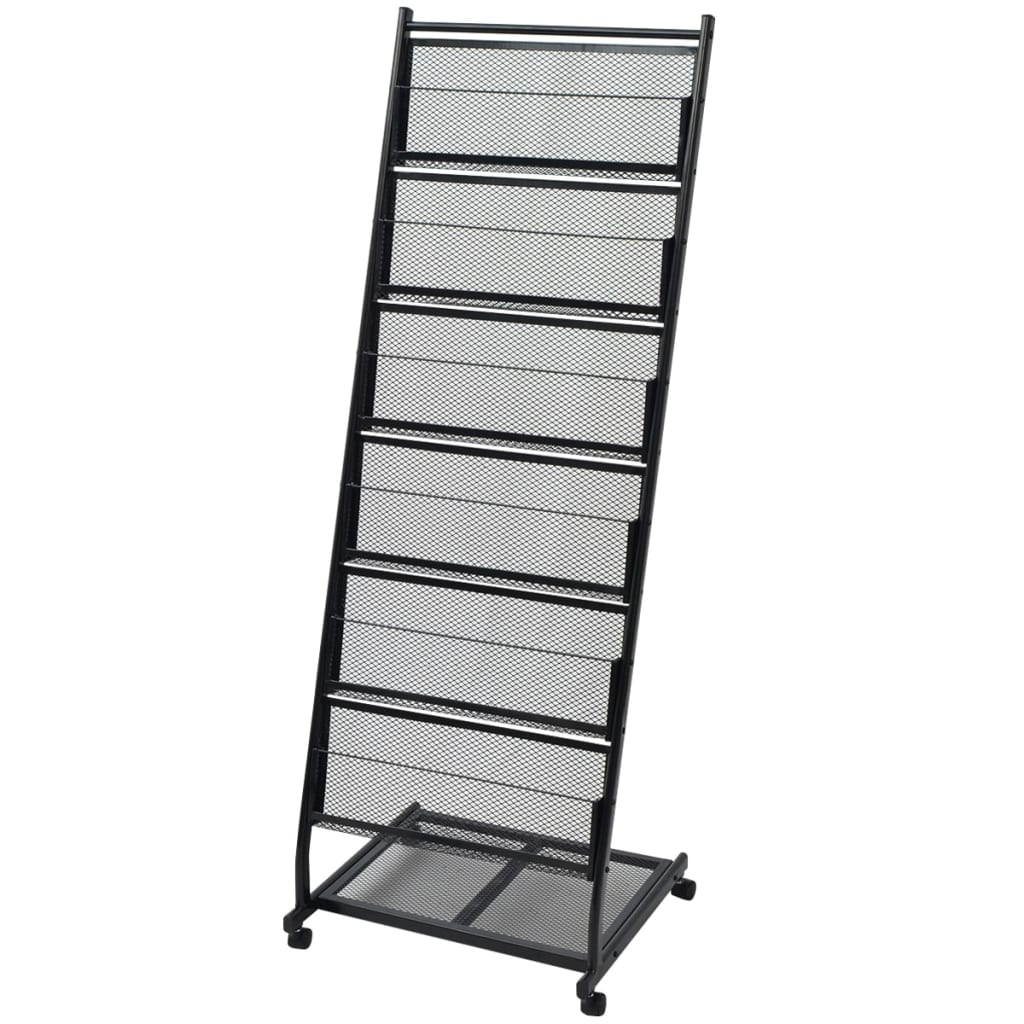 magazine-rack-47-5x43x133-cm-black-a4 At Willow and Wine