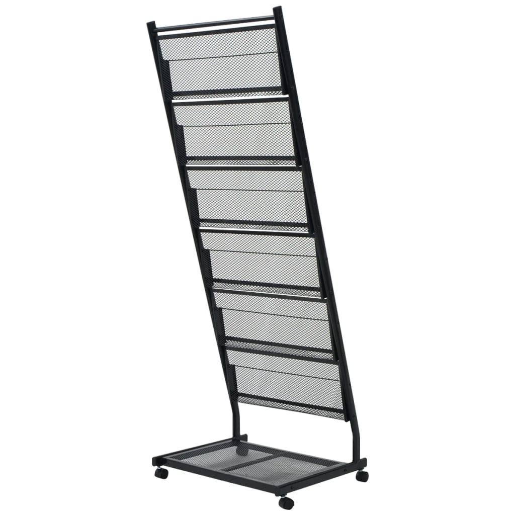 magazine-rack-47-5x43x133-cm-black-a4 At Willow and Wine