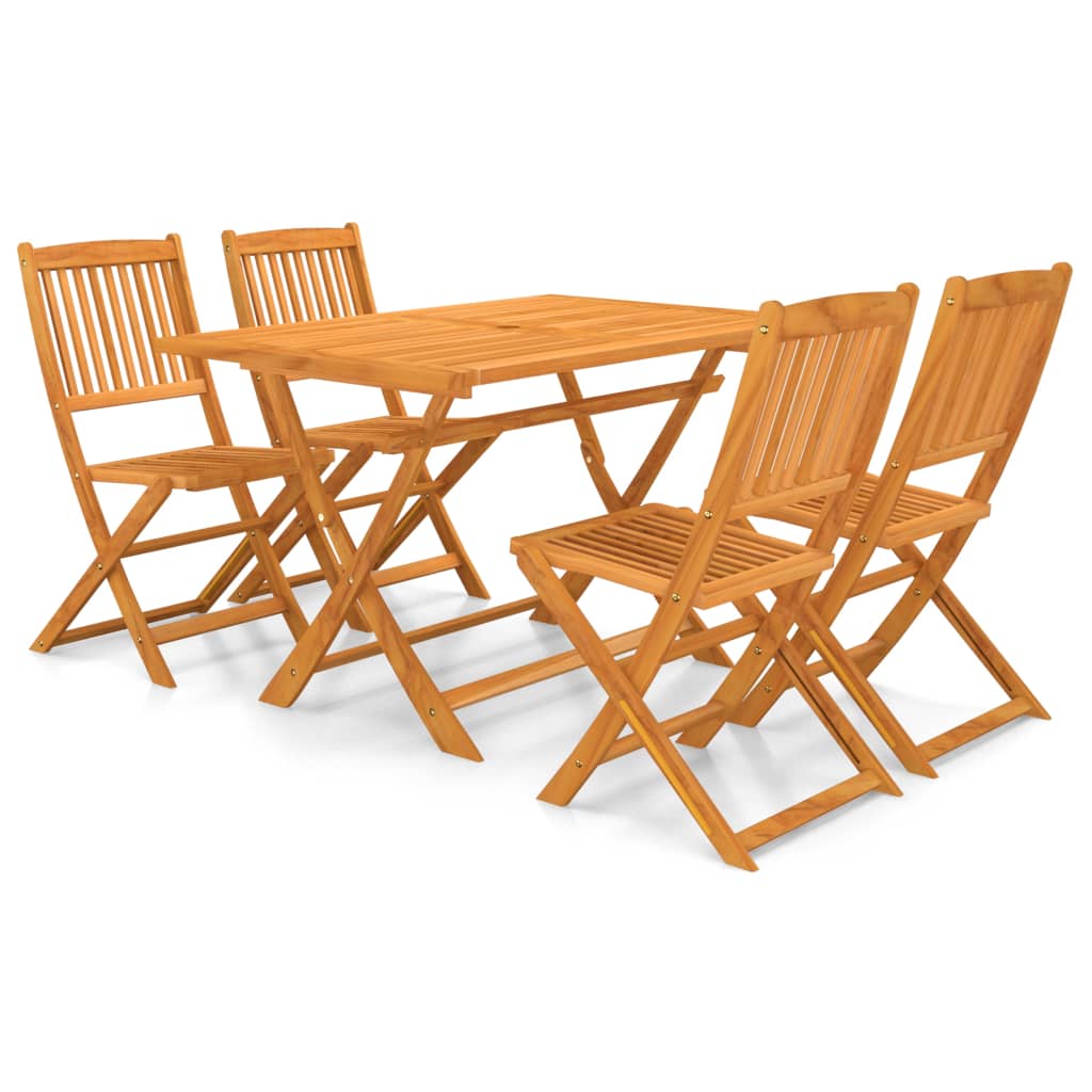 7-piece-folding-outdoor-dining-set-solid-acacia-wood At Willow and Wine