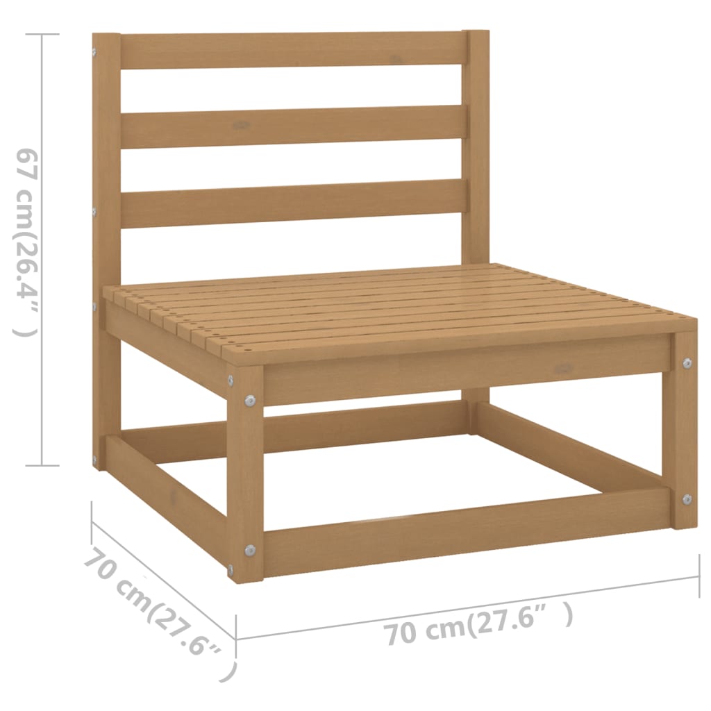 9-piece-garden-lounge-set-honey-brown-solid-pinewood-3 At Willow and Wine