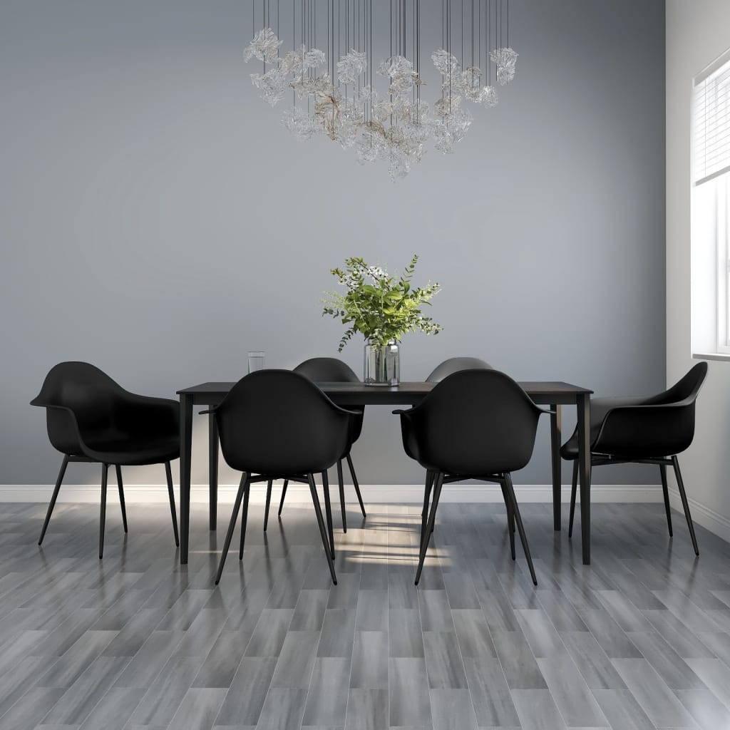 dining-chairs-4-pcs-black-pp At Willow and Wine