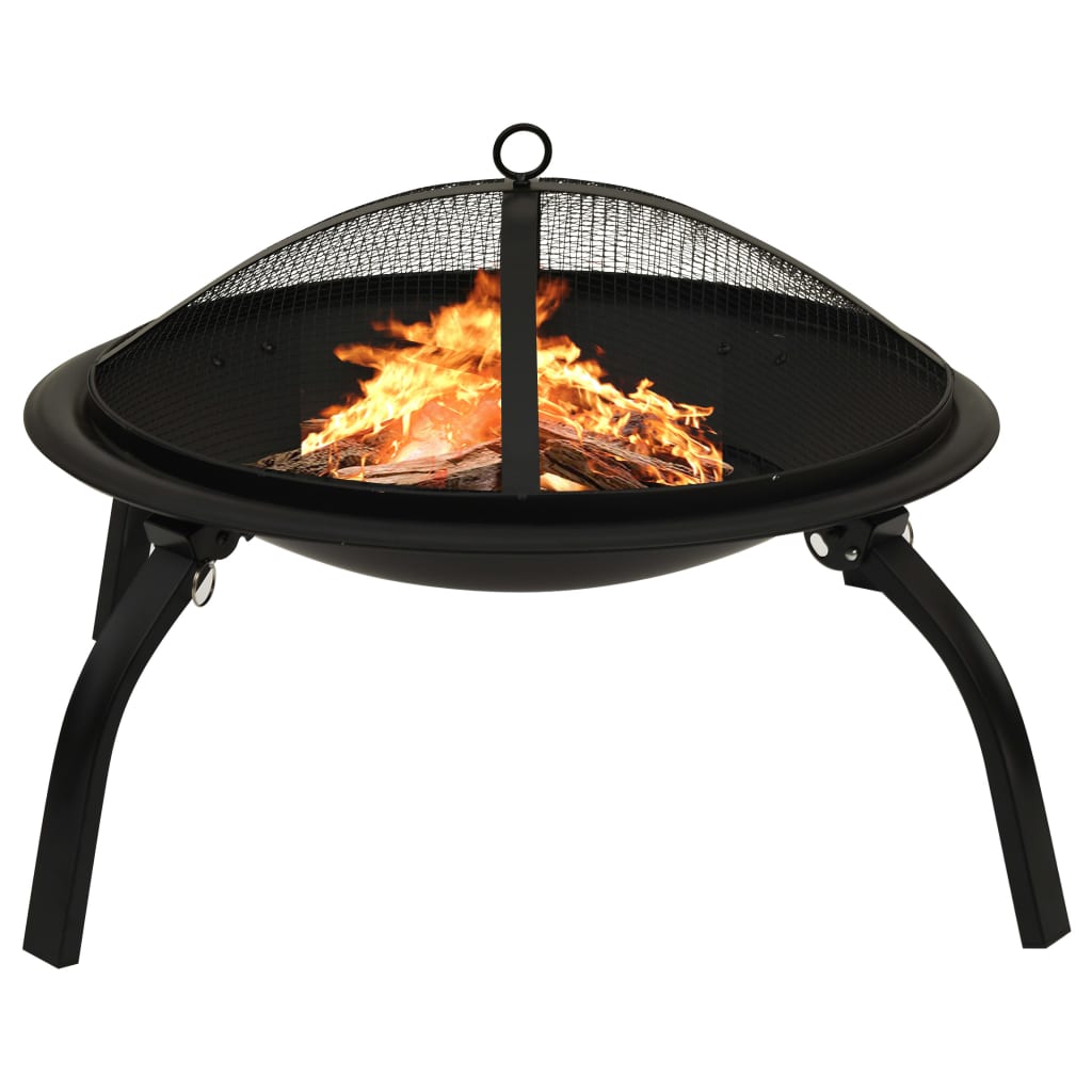 2-in-1-fire-pit-and-bbq-with-poker-56x56x49-cm-stainless-steel-1 At Willow and Wine