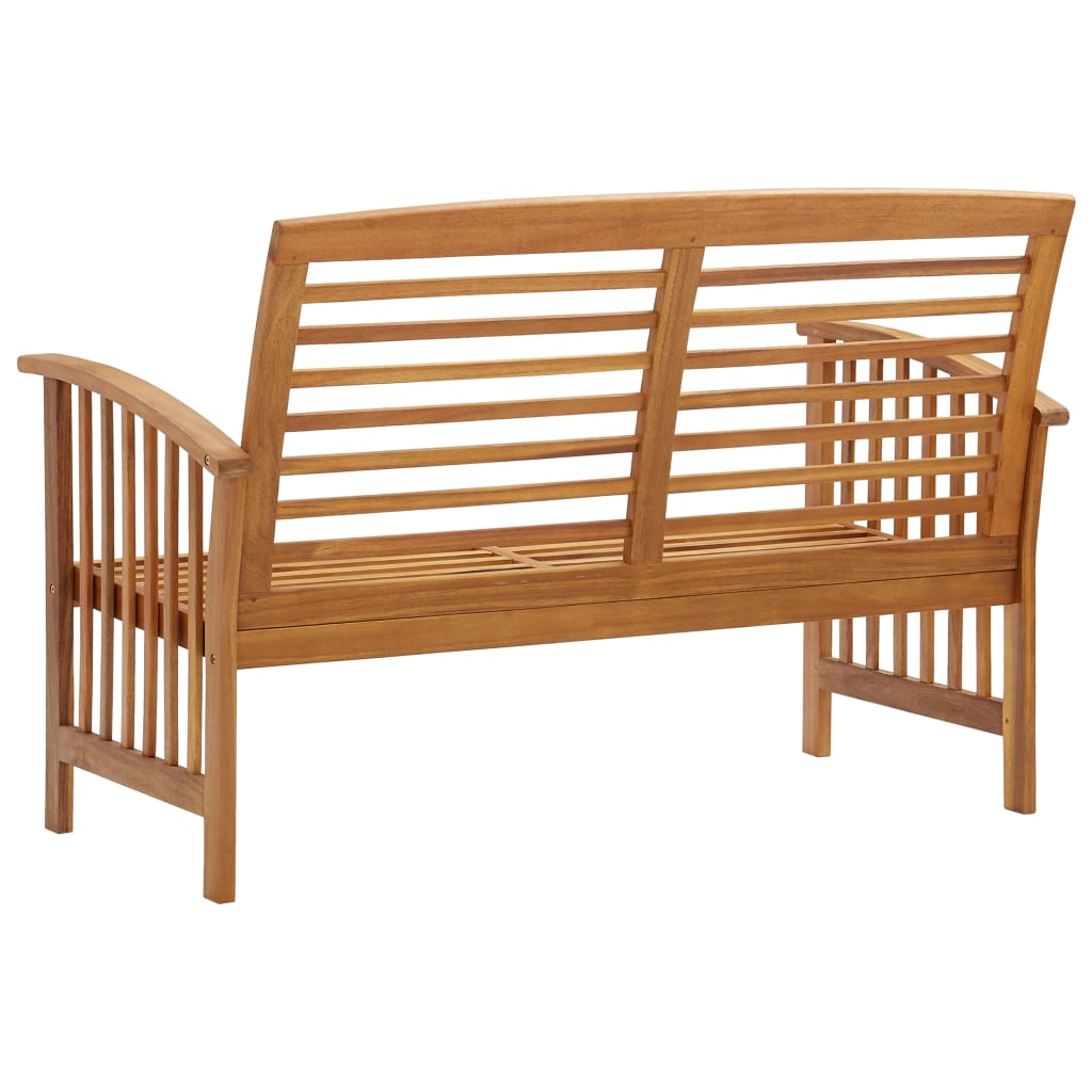 vidaXL Garden Bench 119 cm Solid Acacia Wood