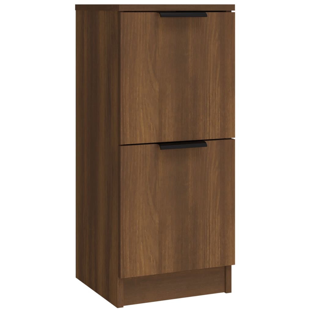 vidaXL Sideboards 3 pcs Brown Oak Engineered Wood