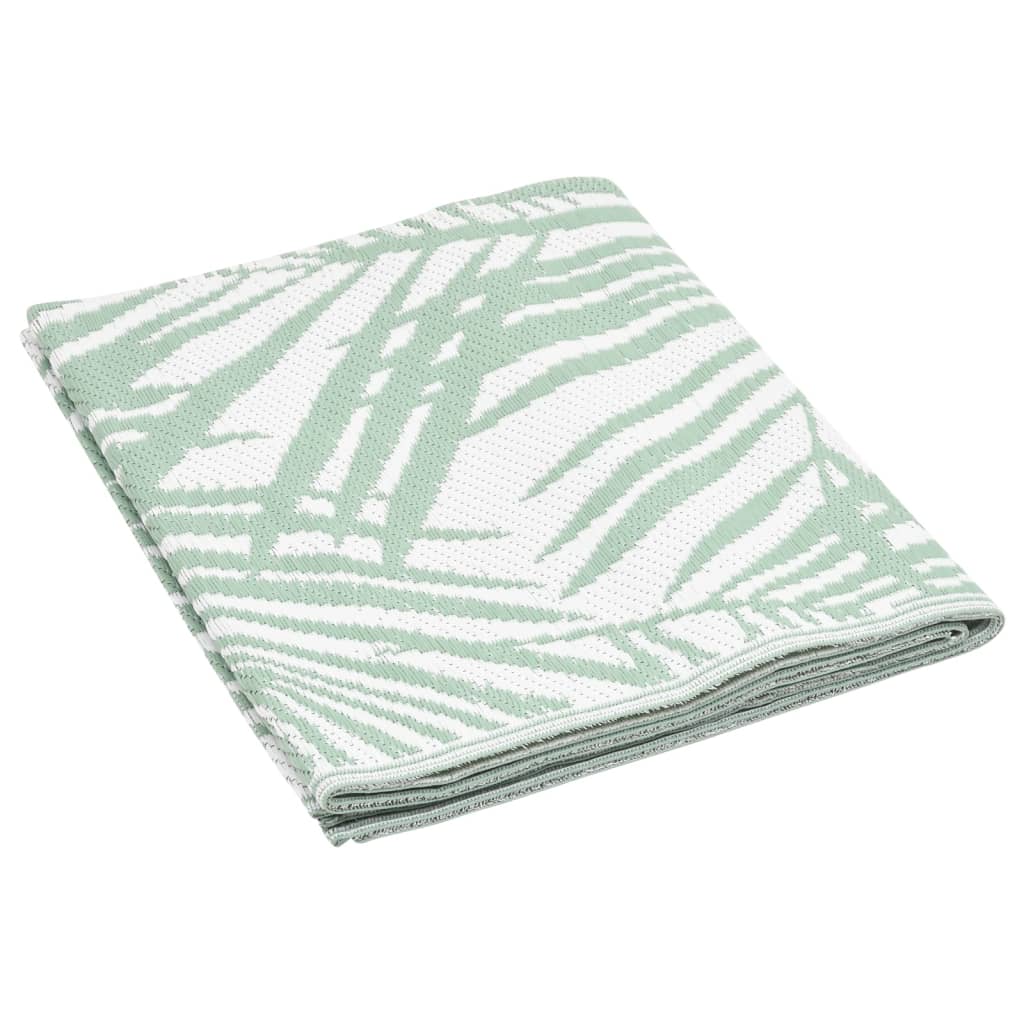 Outdoor Rug Green 190x290 cm PP