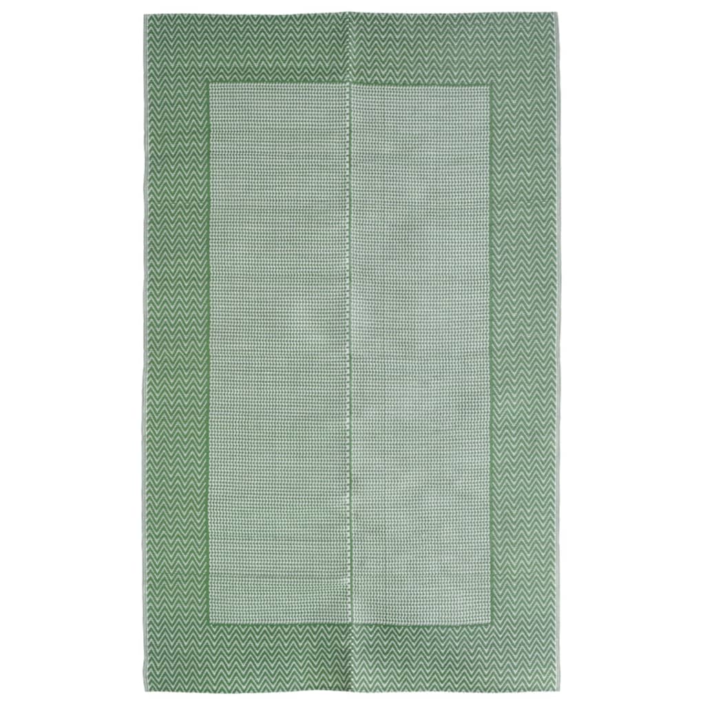 Outdoor Rug Green 190x290 cm PP