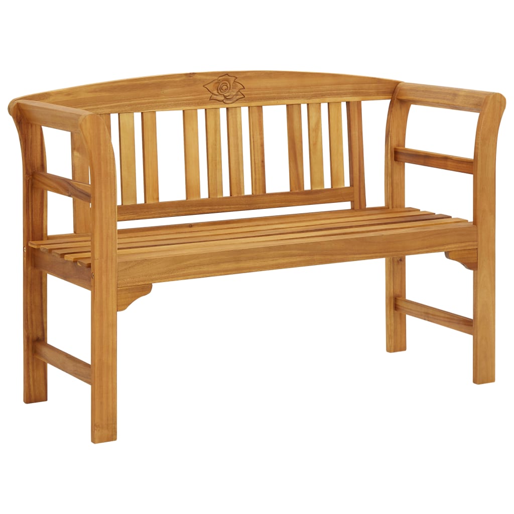 garden-bench-157-cm-solid-acacia-wood At Willow and Wine