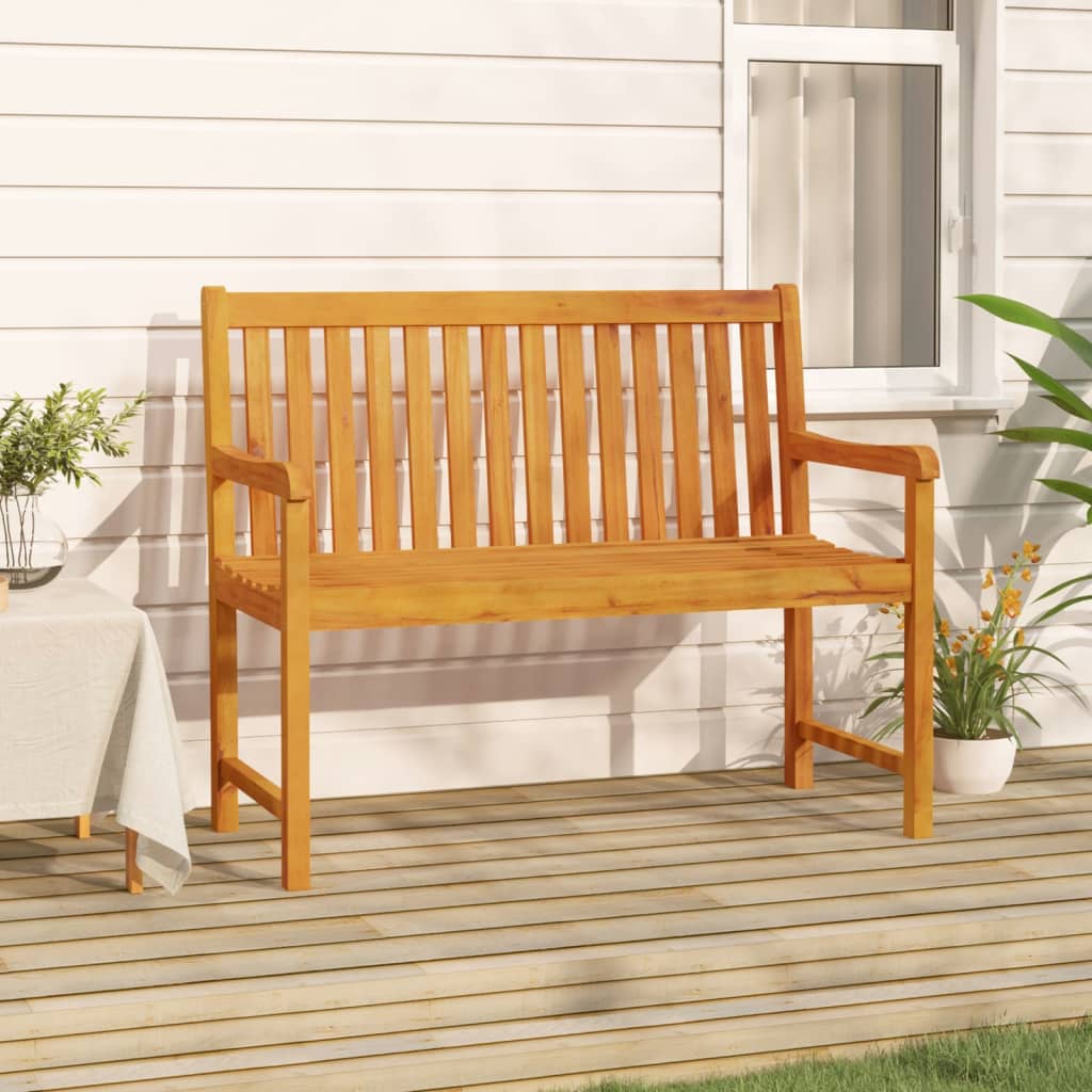 garden-bench-150-cm-solid-acacia-wood At Willow and Wine