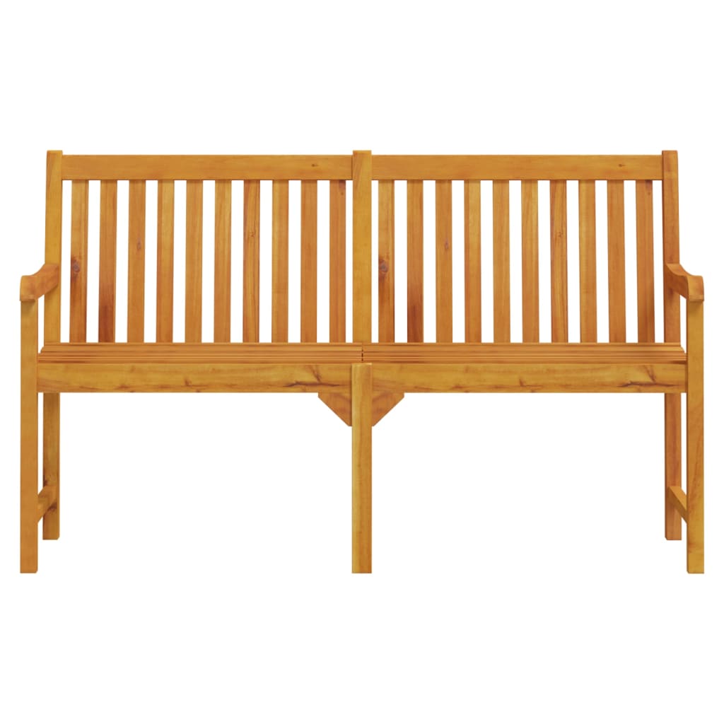 garden-bench-150-cm-solid-acacia-wood At Willow and Wine