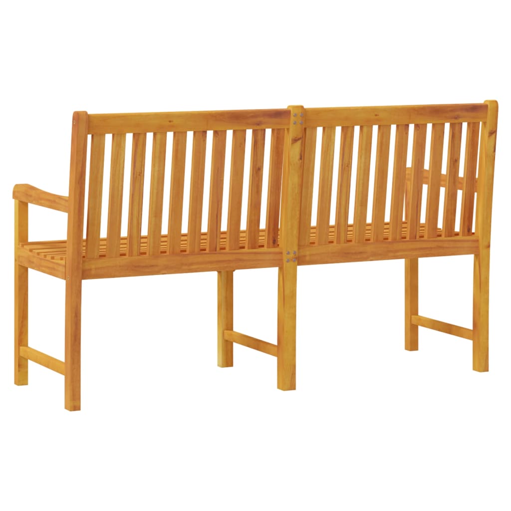 garden-bench-150-cm-solid-acacia-wood At Willow and Wine