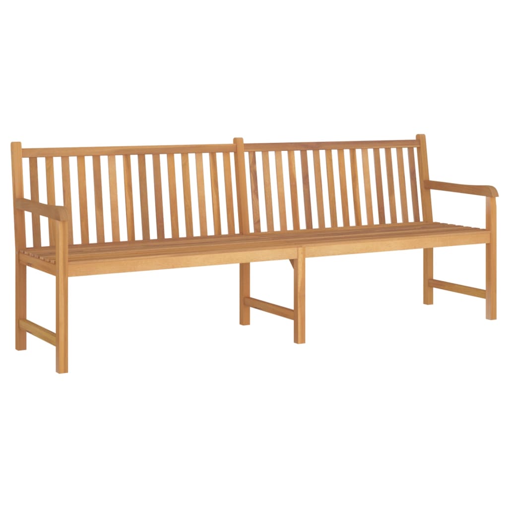 vidaXL Garden Bench 228 cm Solid Teak Wood