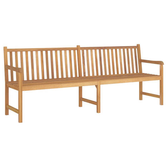 vidaXL Garden Bench 228 cm Solid Teak Wood