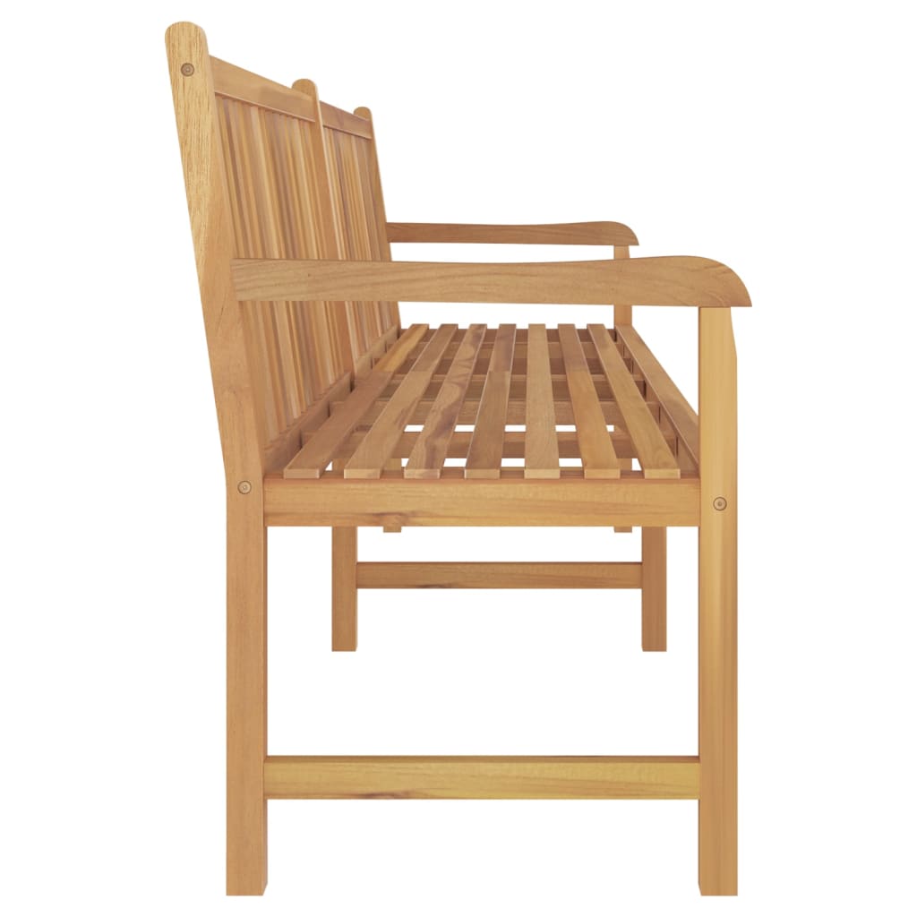 vidaXL Garden Bench 228 cm Solid Teak Wood