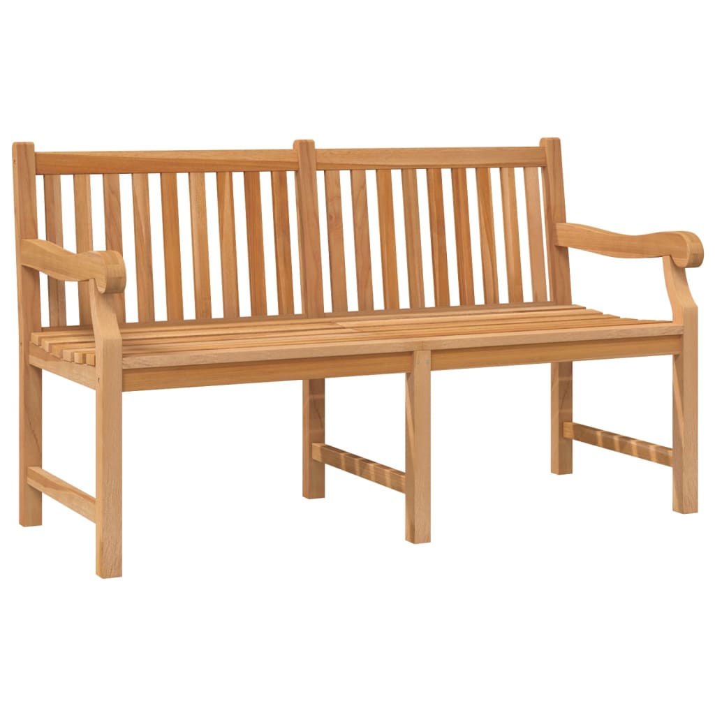 garden-bench-150-cm-solid-teak-wood At Willow and Wine