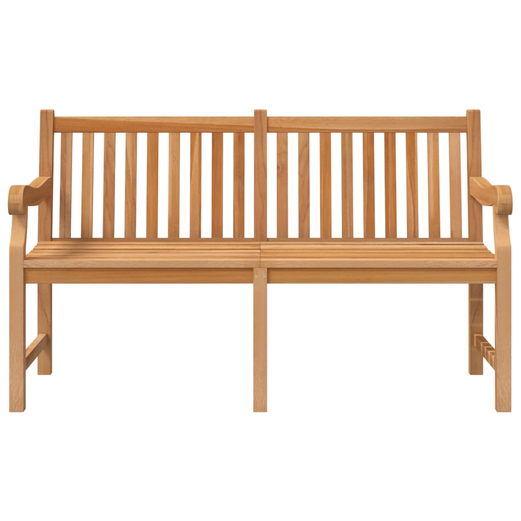 garden-bench-150-cm-solid-teak-wood At Willow and Wine