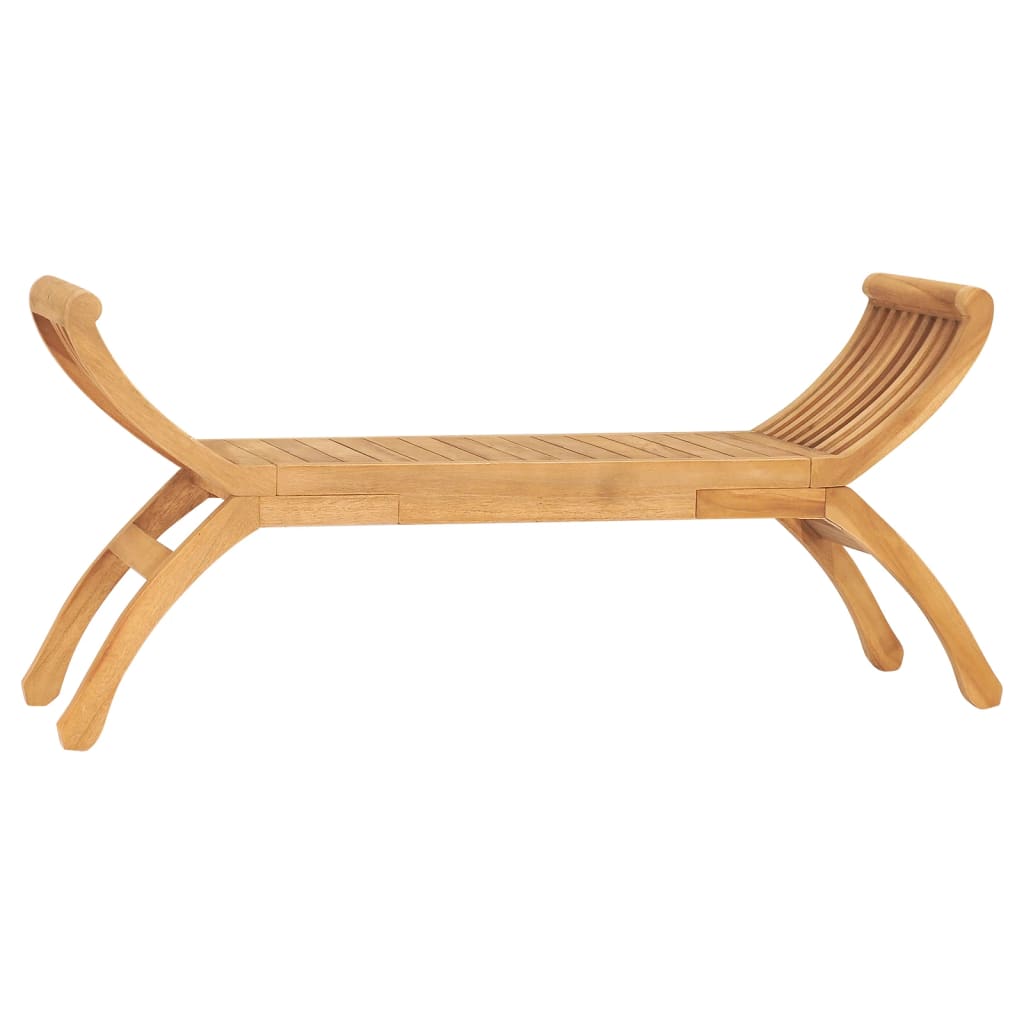 vidaXL Garden Bench 160 cm Solid Teak Wood at Willow and Wine!