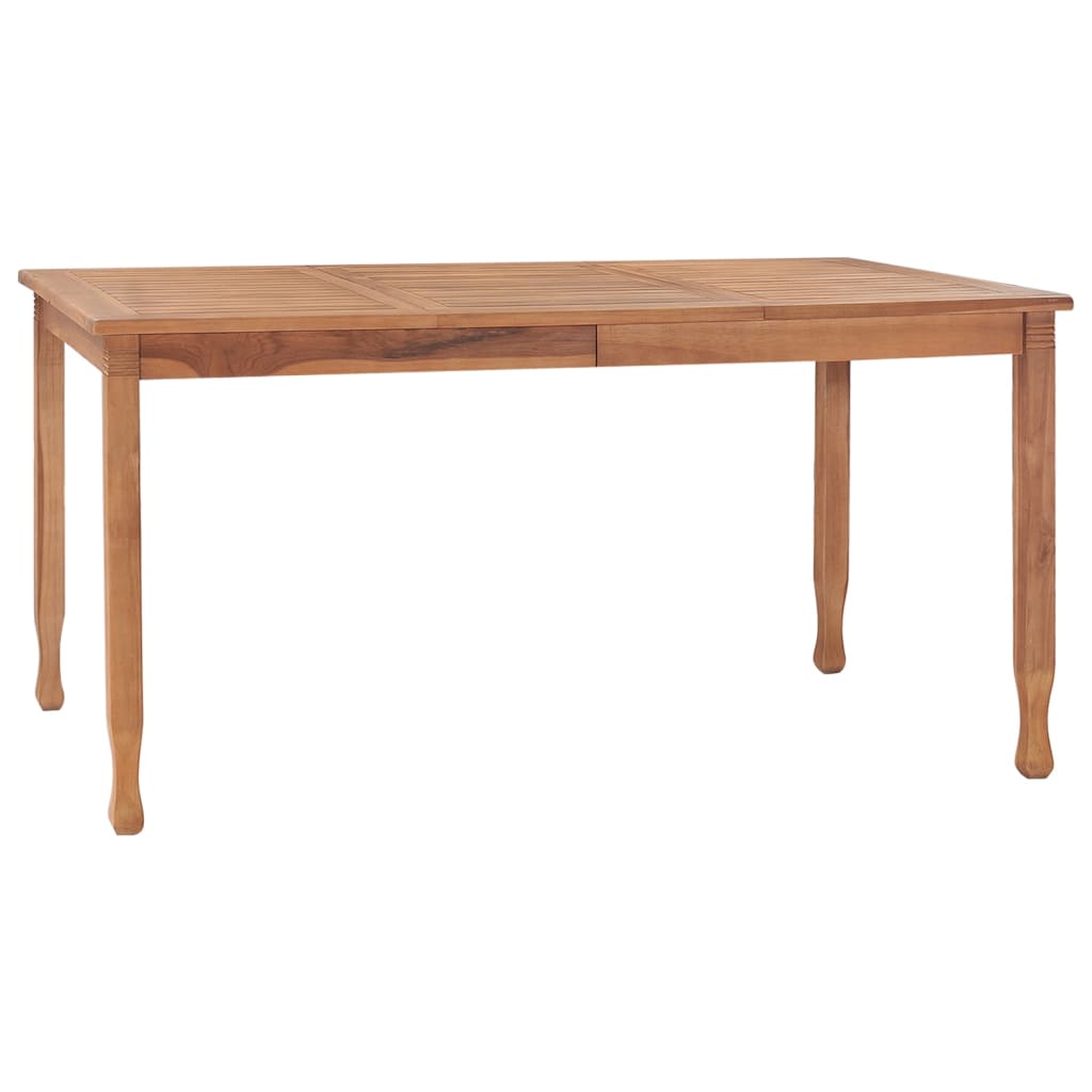 garden-dining-table-150x90x75-cm-solid-teak-wood At Willow and Wine