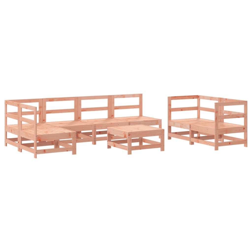 vidaXL 8 Piece Garden Lounge Set Solid Wood Douglas