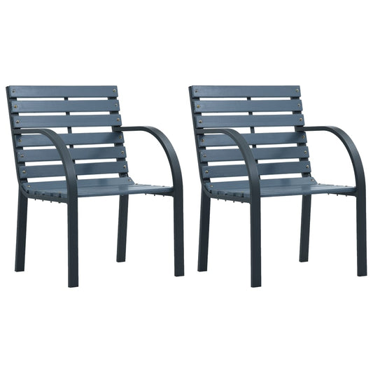 garden-chairs-2-pcs-grey-solid-wood-fir-and-powder-coated-steel-927908 At Willow and Wine