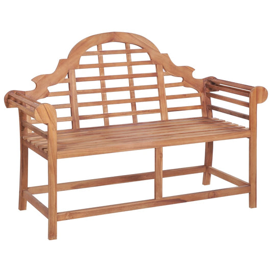 vidaXL Garden Bench 127x58.5x92.5 cm Solid Wood Teak at Willow and Wine!