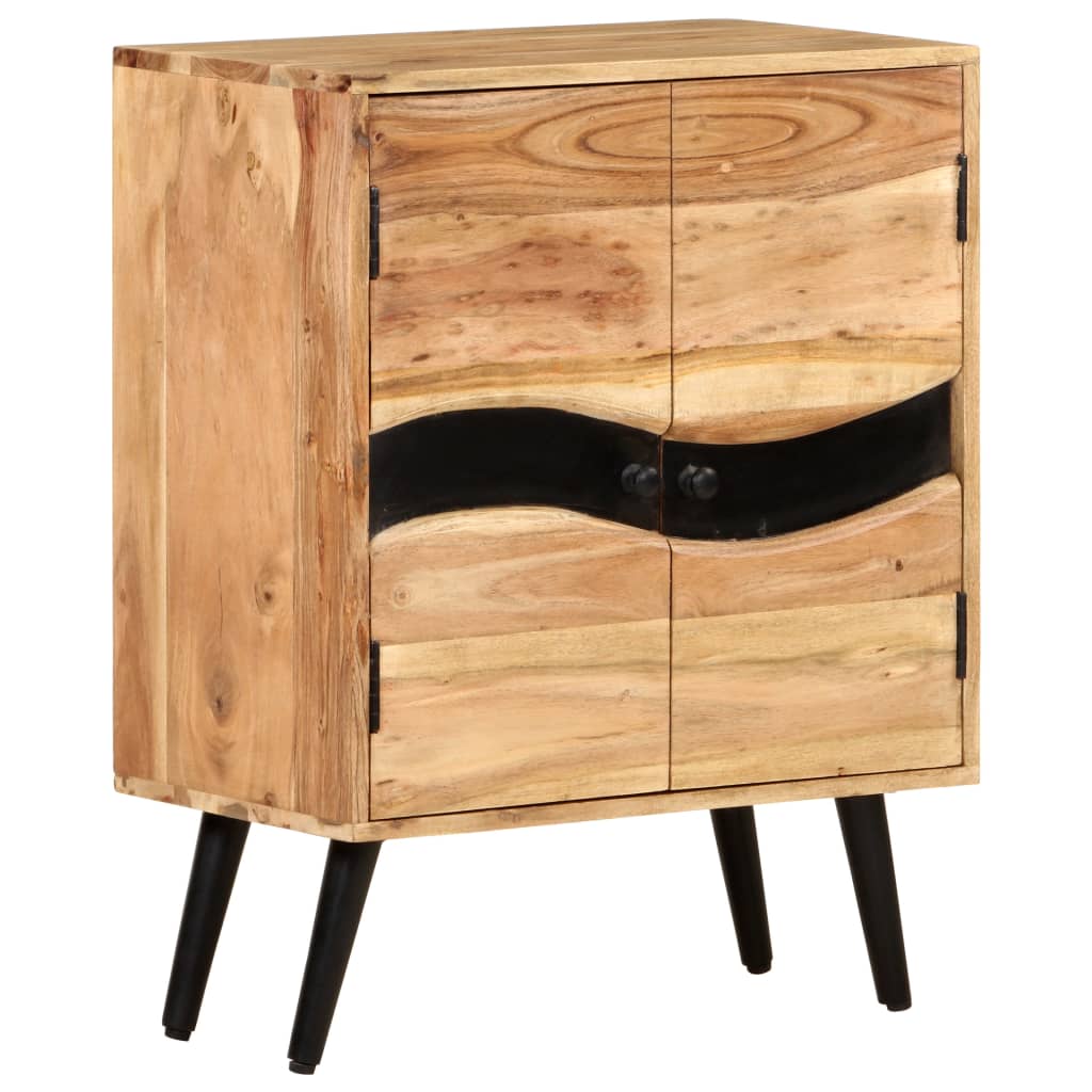 vidaXL Sideboard 57x34x75 cm Solid Acacia Wood at Willow and Wine!