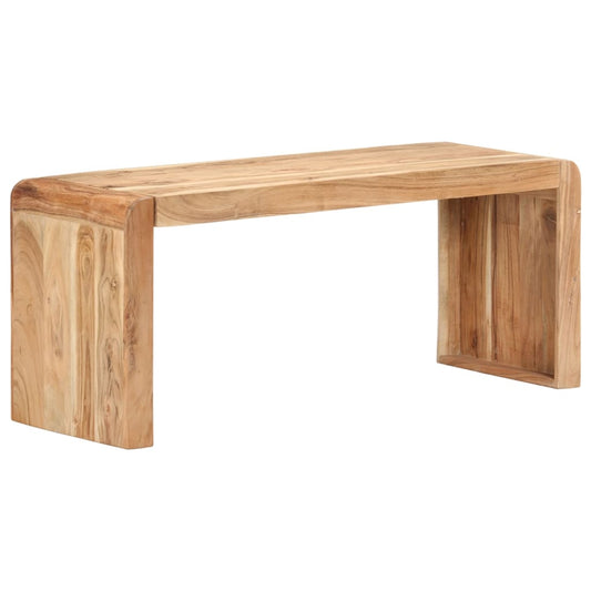 vidaXL Bench 110x38x46 cm Solid Acacia Wood at Willow and Wine!