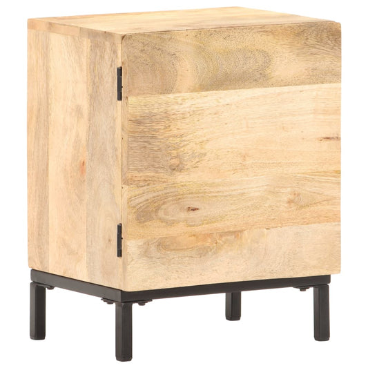 vidaXL Bedside Cabinet 40x30x51 cm Solid Mango Wood at Willow and Wine!