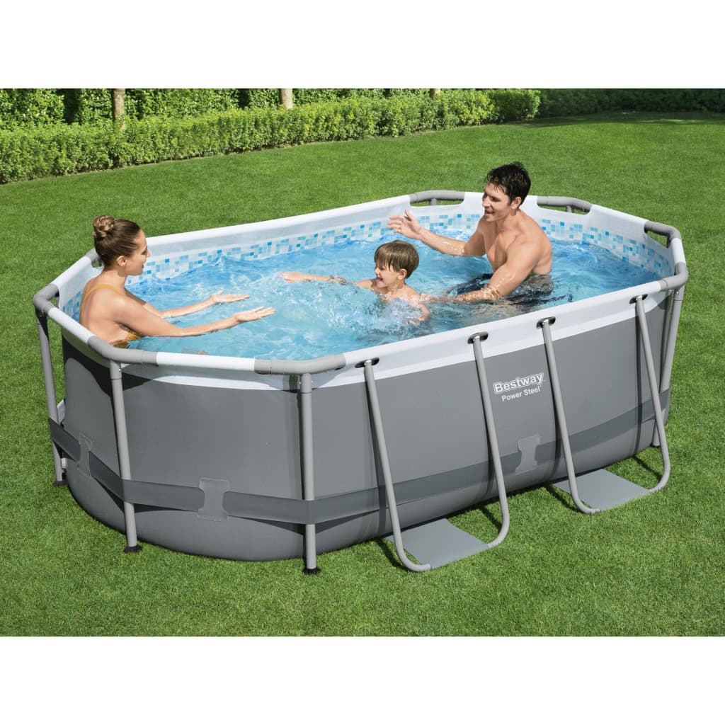 bestway-power-steel-above-ground-pool-oval-305x200x84-cm At Willow and Wine