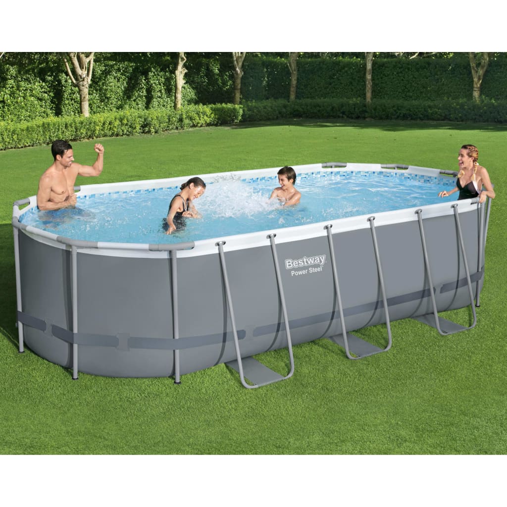 bestway-power-steel-above-ground-pool-oval-549x274x122-cm At Willow and Wine