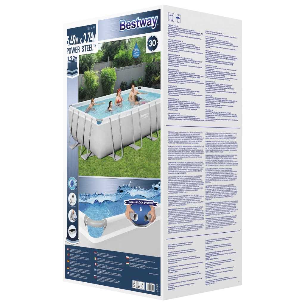 bestway-power-steel-swimming-pool-set-rectangular-549x274x122-cm At Willow and Wine